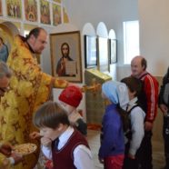 Богослужение благочинного 3-го,Белорецкого, благочиния протоиерея Петра Кулинича в г. Межгорье